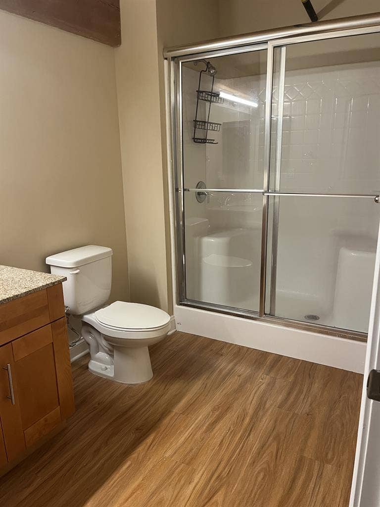 Large Loft Bedroom and Bathroom