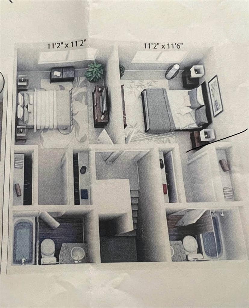 1500$ room for rent at the beach