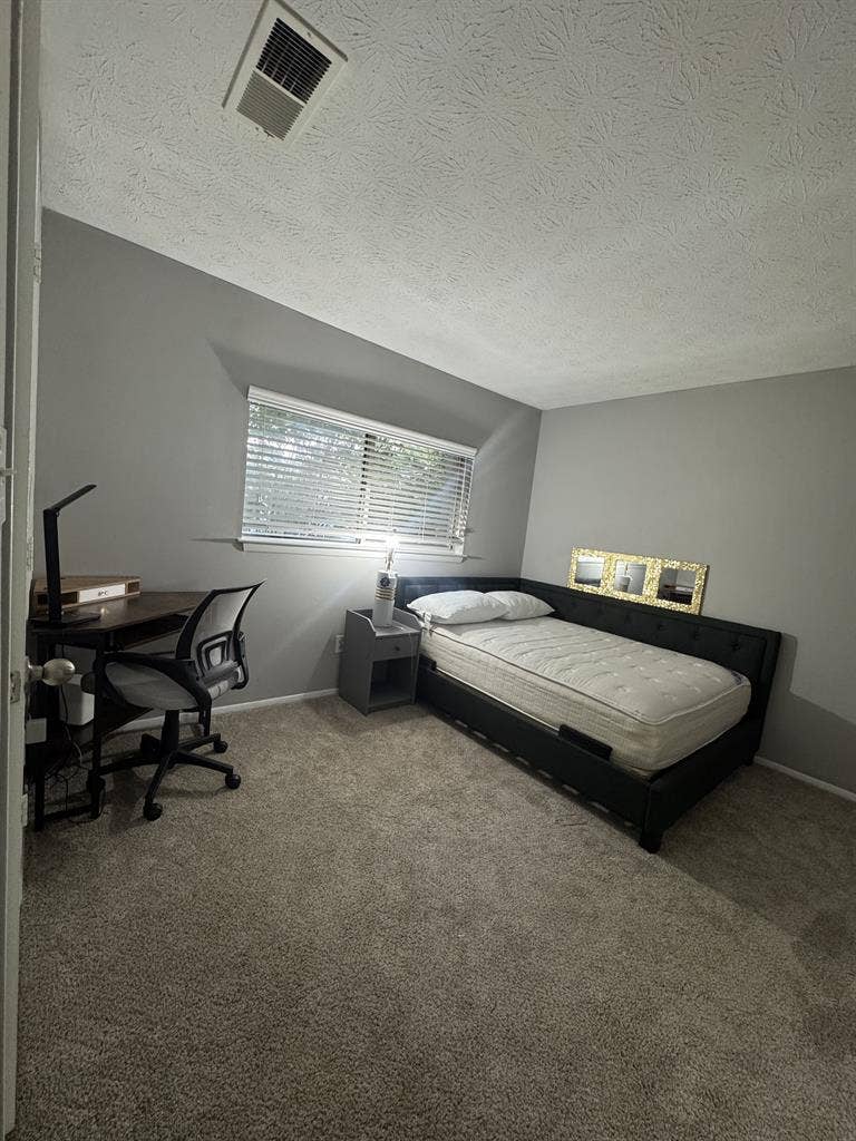 master bedroom with private bath
