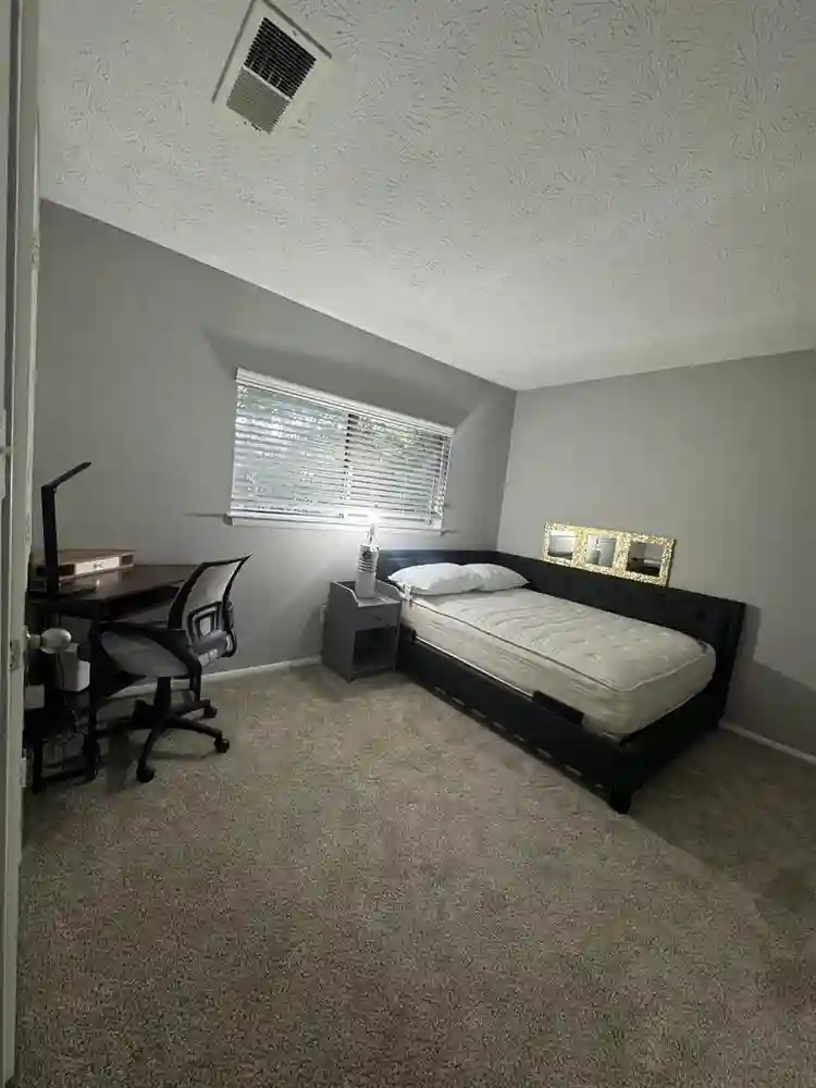 master bedroom with private bath