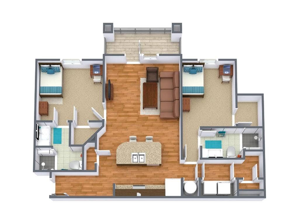2x2 grand upgrade luxury