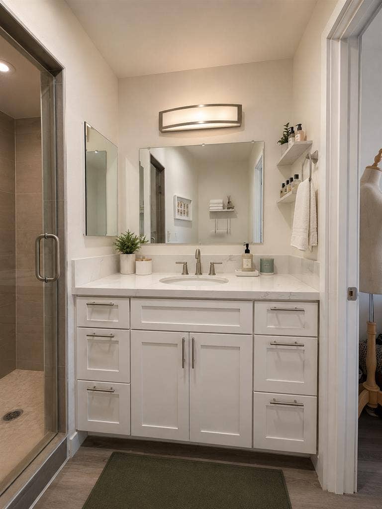 Master Bed in 2b/2ba North Park Apt