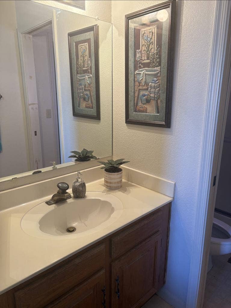 Private room with bathroom