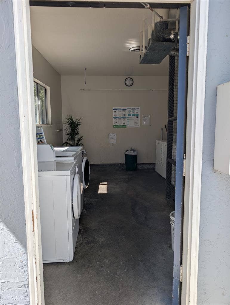 Master bedroom with shared bathroom