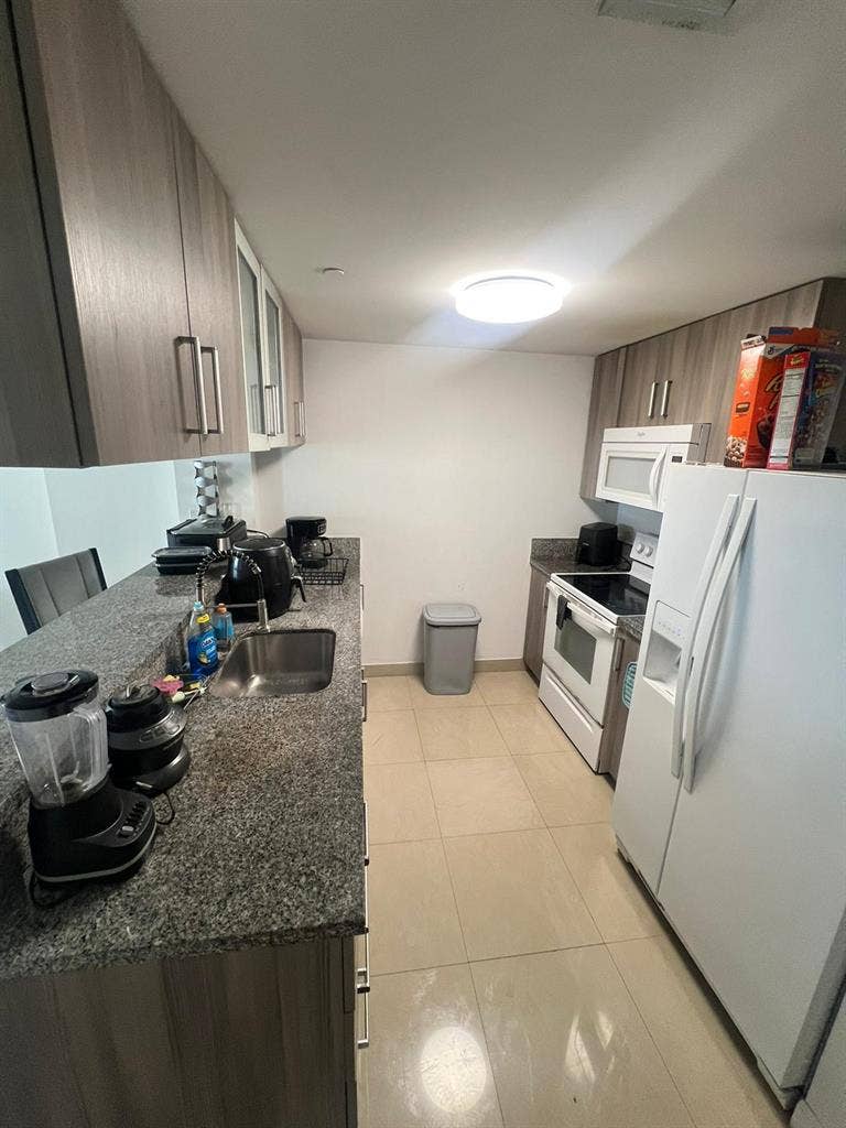 Shared room with private bathroom