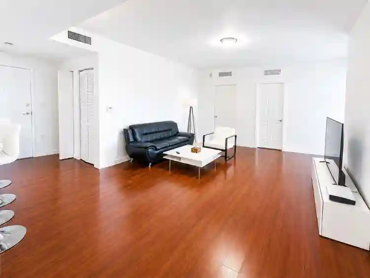 Shared room with private bathroom