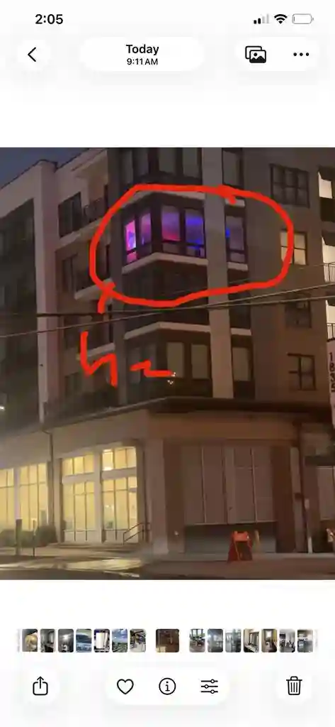 Bright apartment with great view