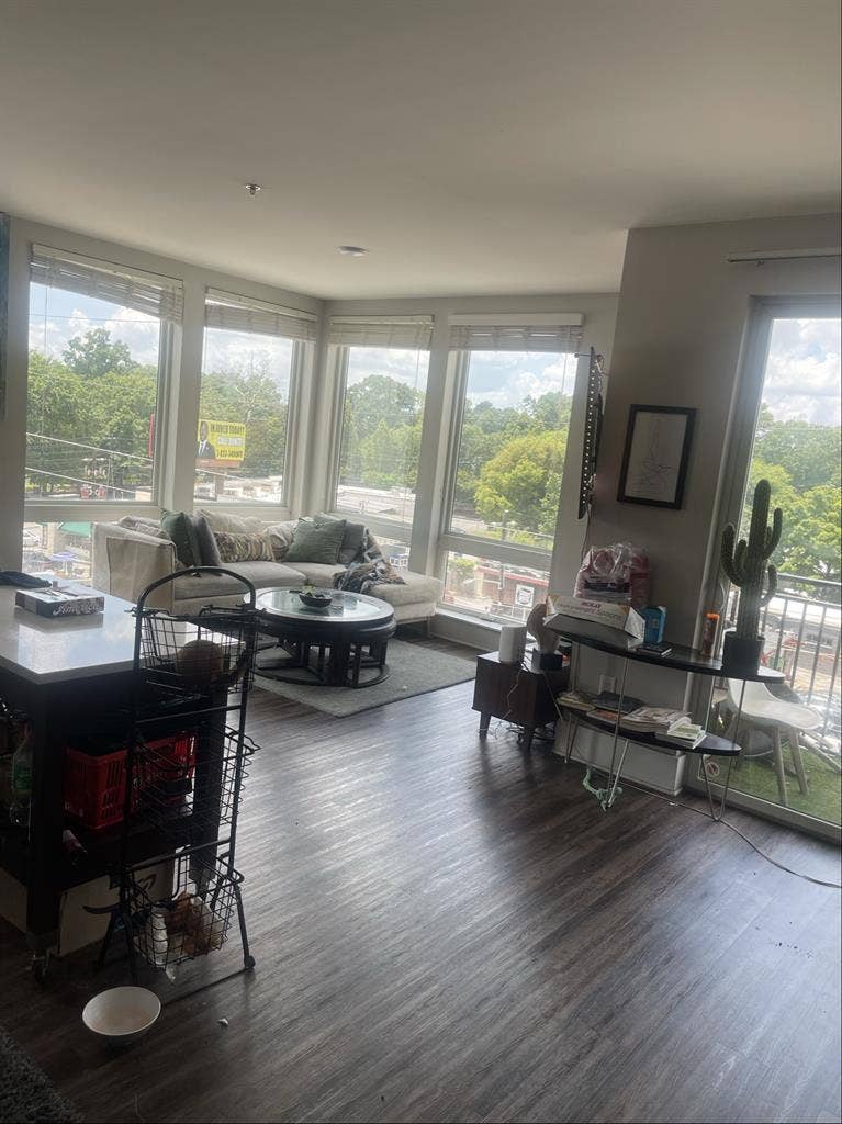 Bright apartment with great view
