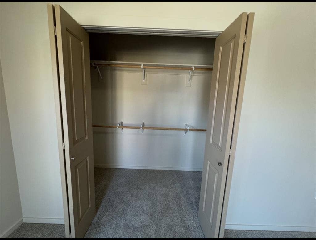 Room and private bath with garage