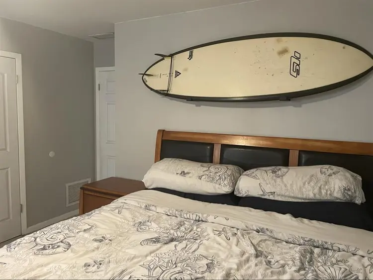 Furnished master bedroom