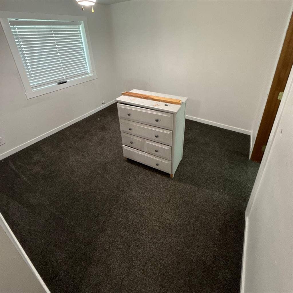 Basement available with bathroom