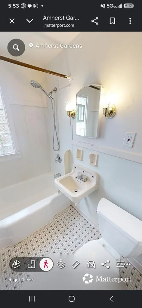 1 bedroom, shared bathroom