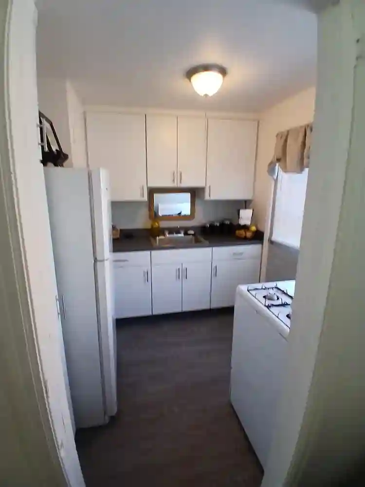 1 bedroom, shared bathroom