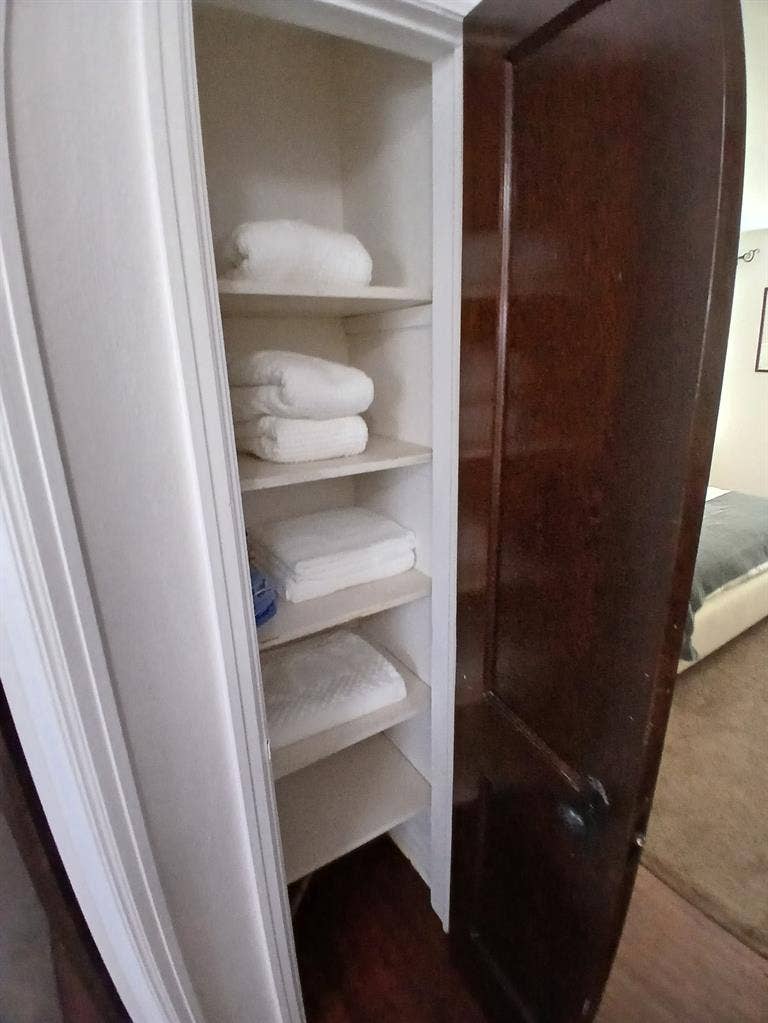 1 bedroom, shared bathroom