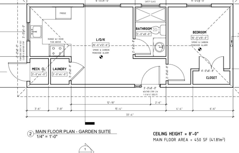 Brand new garden suite
