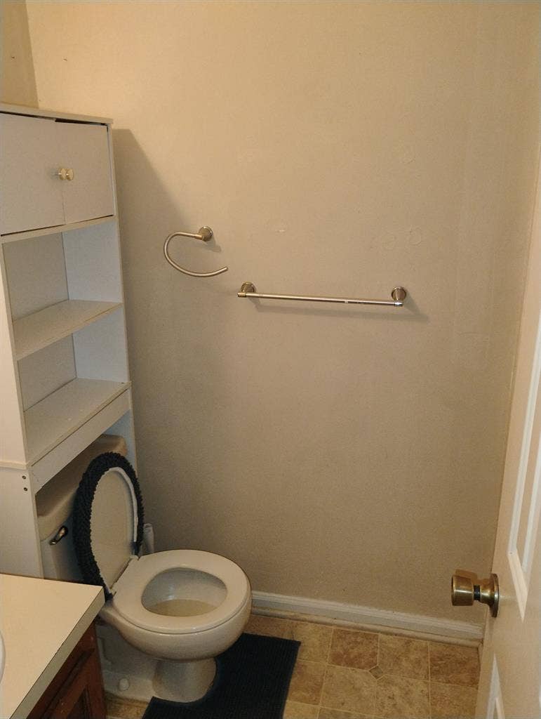 Private bedroom and bath