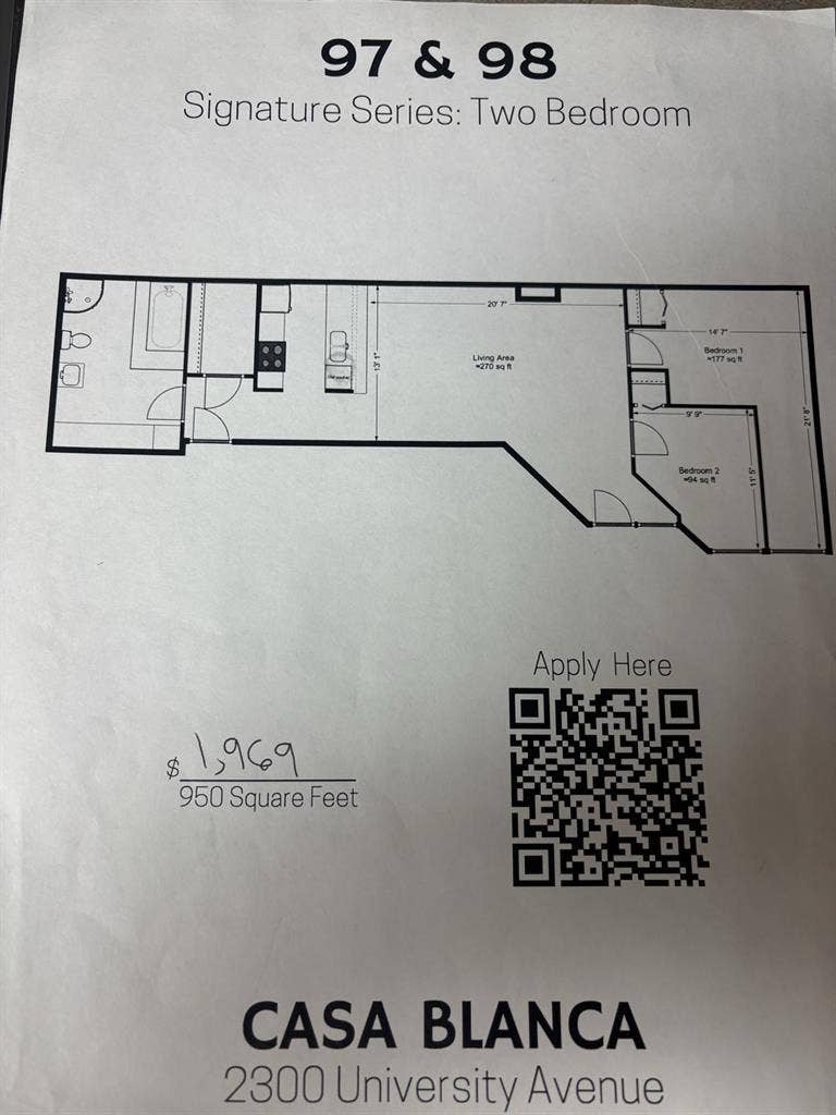 SUBLEASING 2bed 1BATH APARTMENT