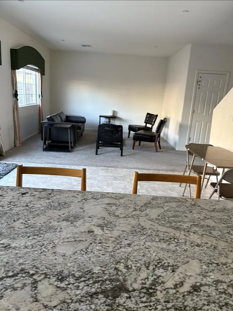Clean and good size bed room,
