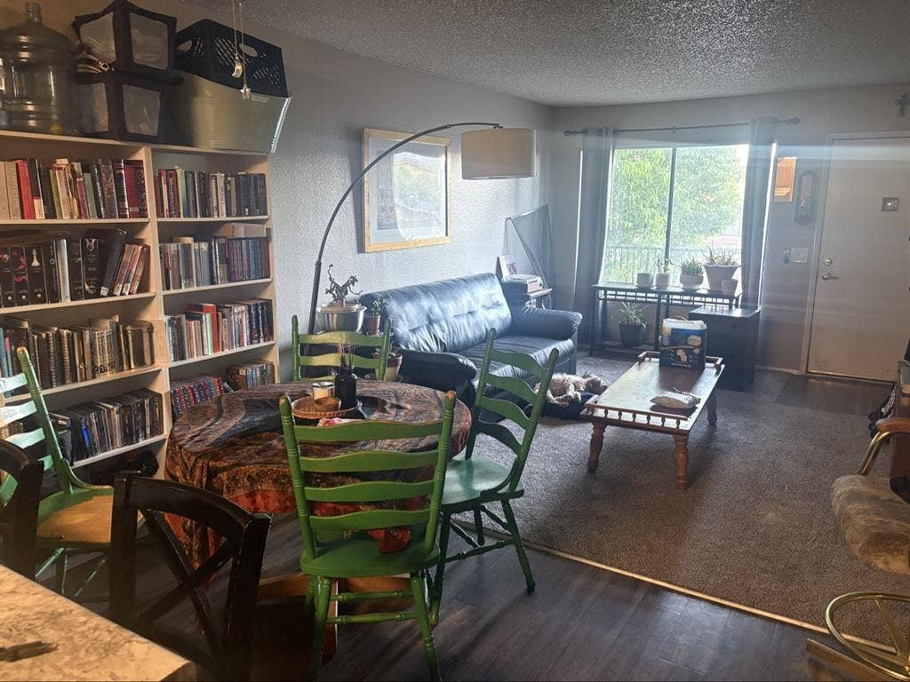 Master bedroom w/ private balcony
