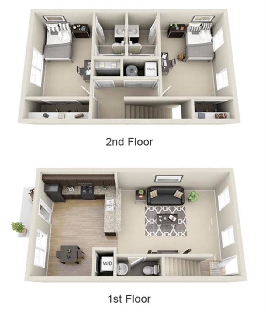 TOWNHOUSE SUPER CLOSE TO PURDUE