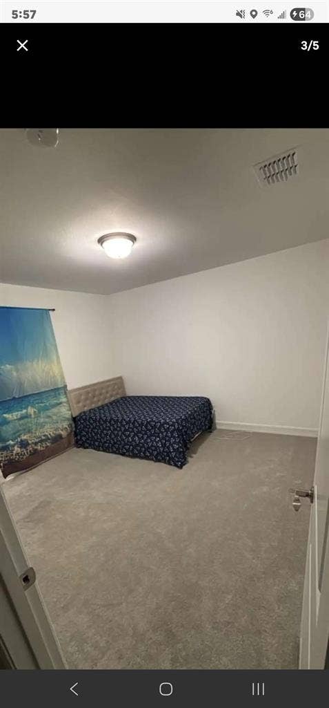 A Large room.in a newly built home