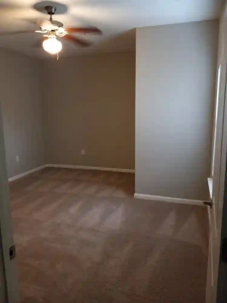 Apartment complex room for rent.