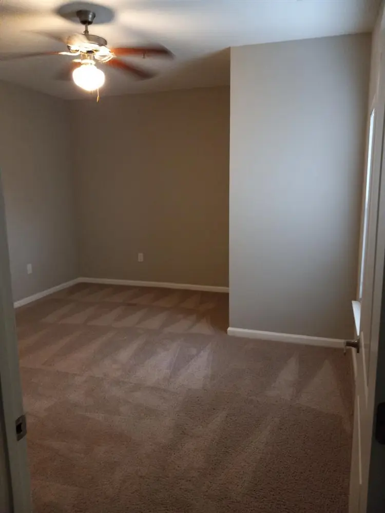 Apartment complex room for rent.