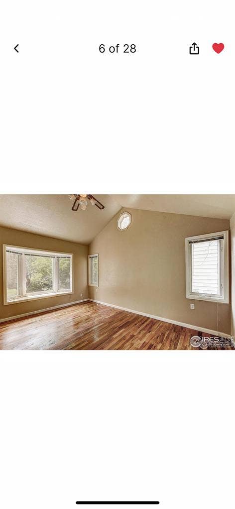 3Bed/1bath home on Boulder Creek.