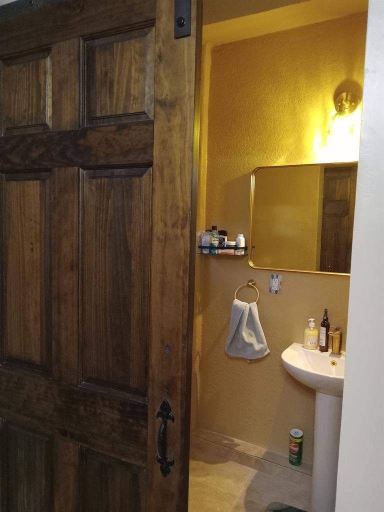 A privet furnished unit.