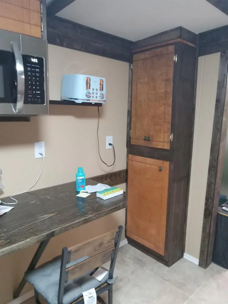 A privet furnished unit.