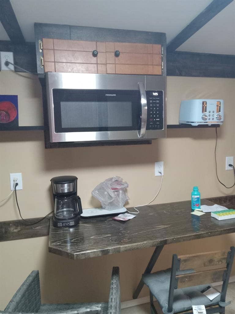 A privet furnished unit.