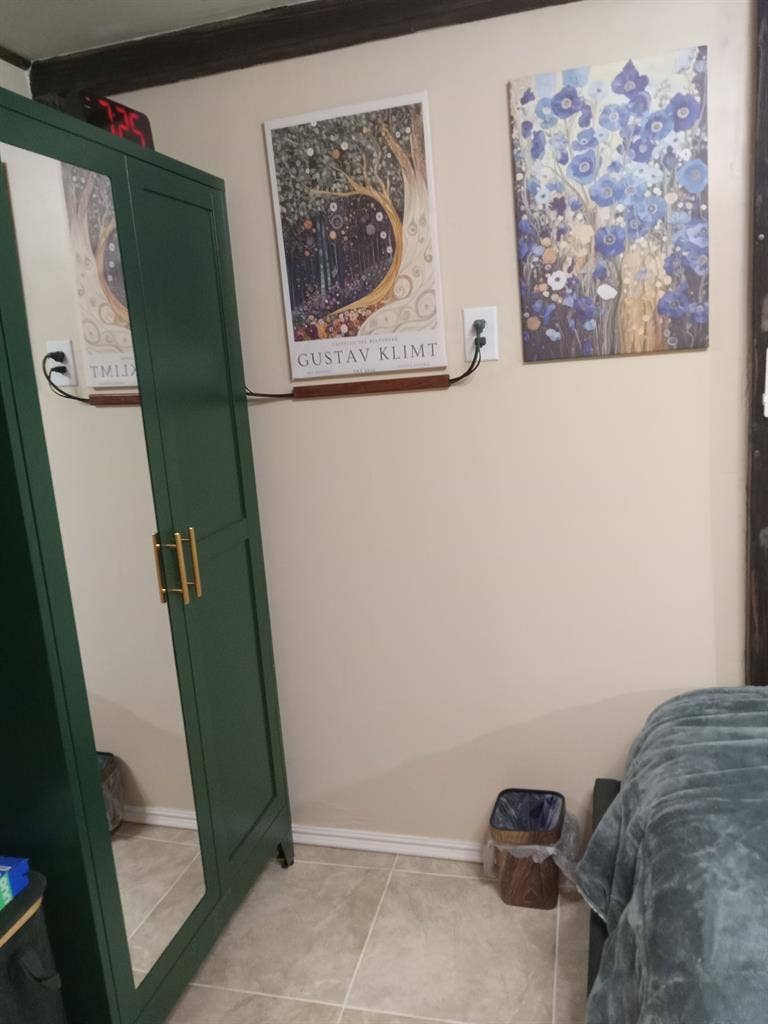 A privet furnished unit.