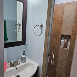 Master bedroom w/ private bathroom