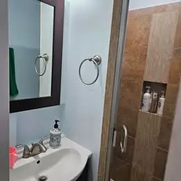 Master bedroom w/ private bathroom