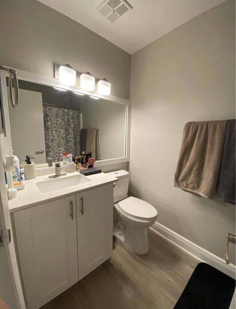 Room with own bathroom