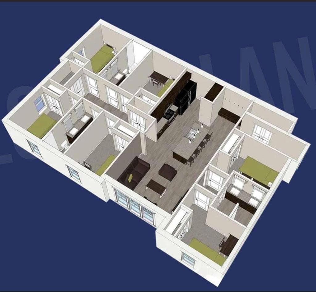 6 BED3BATH FURNISHED STUDENT SUBLET