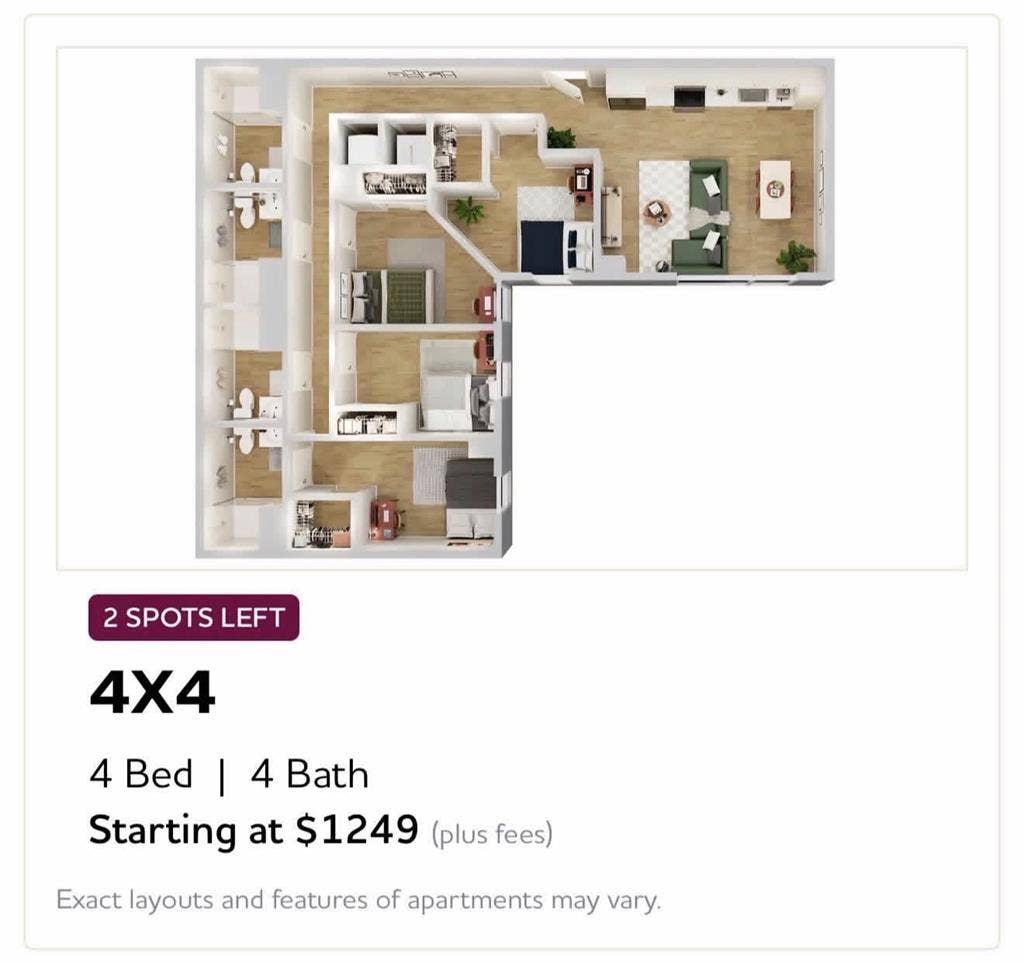 FSU apartment