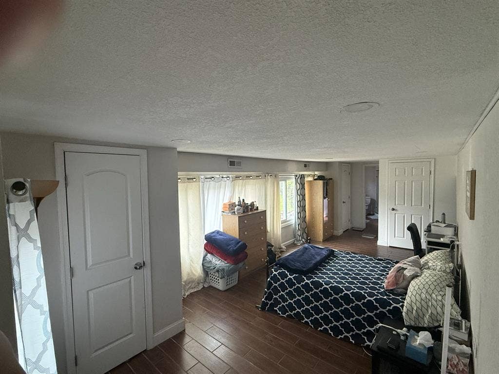 Private bathroom with utilities