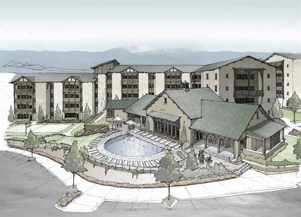 The lodges 4 bed shared apartment