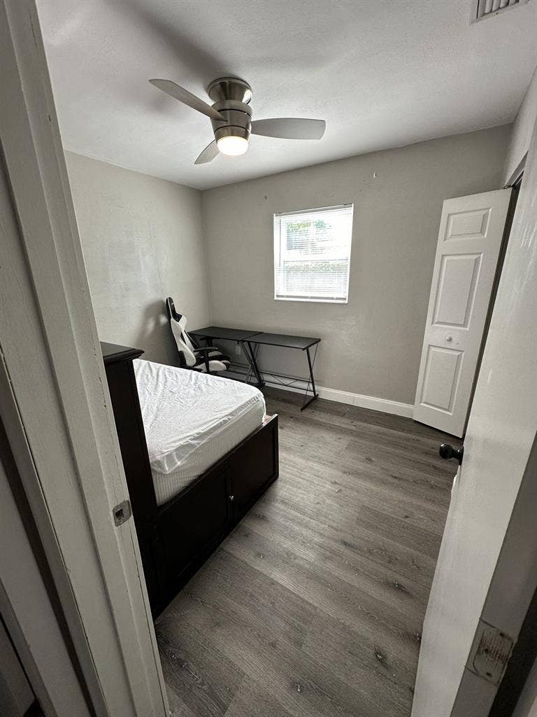 Furnished bedroom