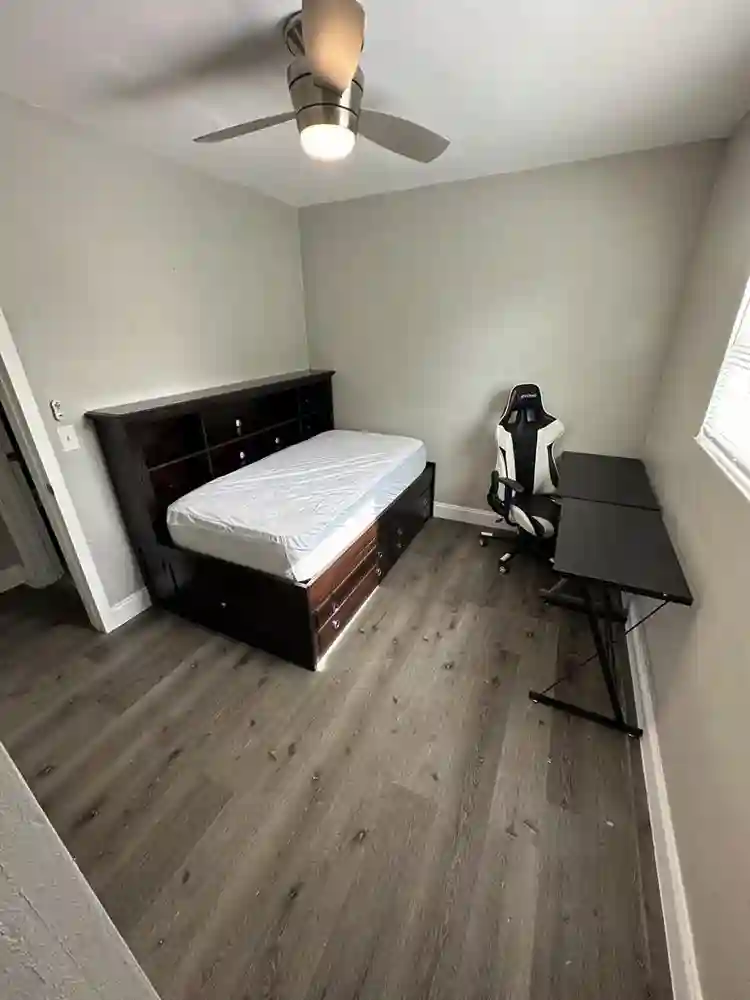 Furnished bedroom