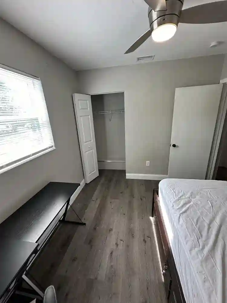 Furnished bedroom