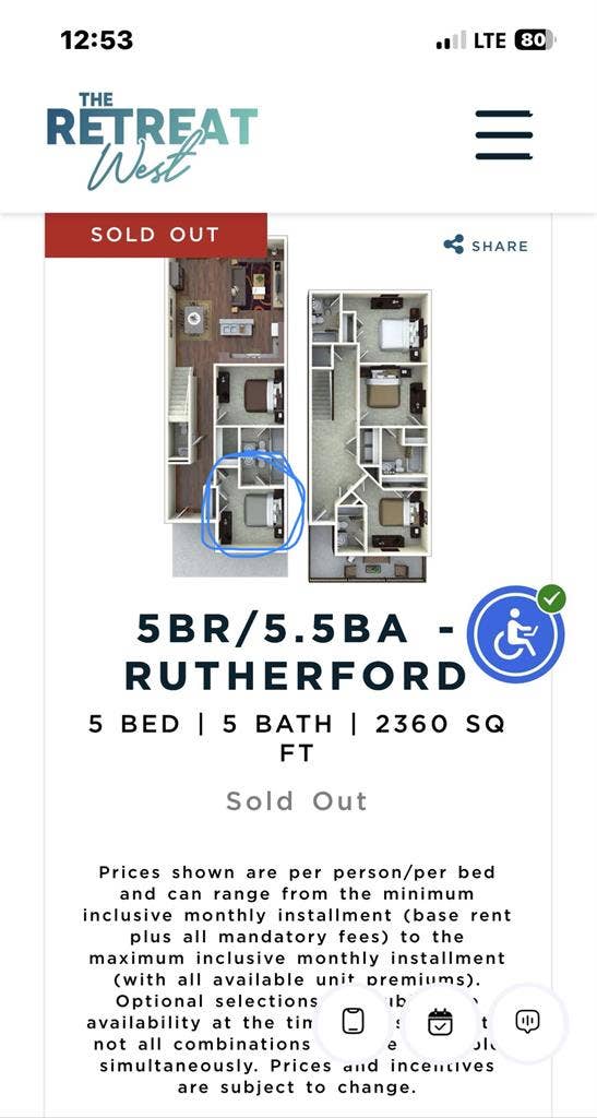 The Retreat West! Room lease!