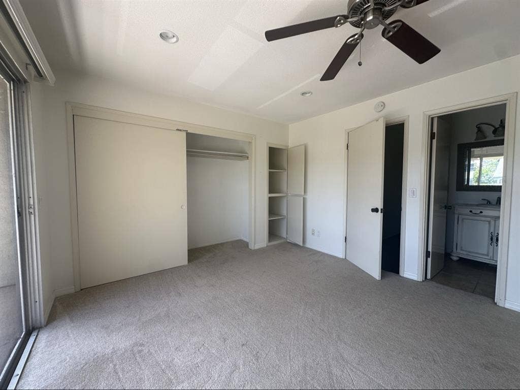 Large bedroom w/ bathroom & patio