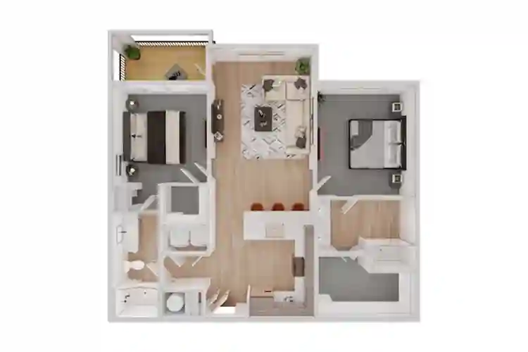 Looking for roommate in 2x2!