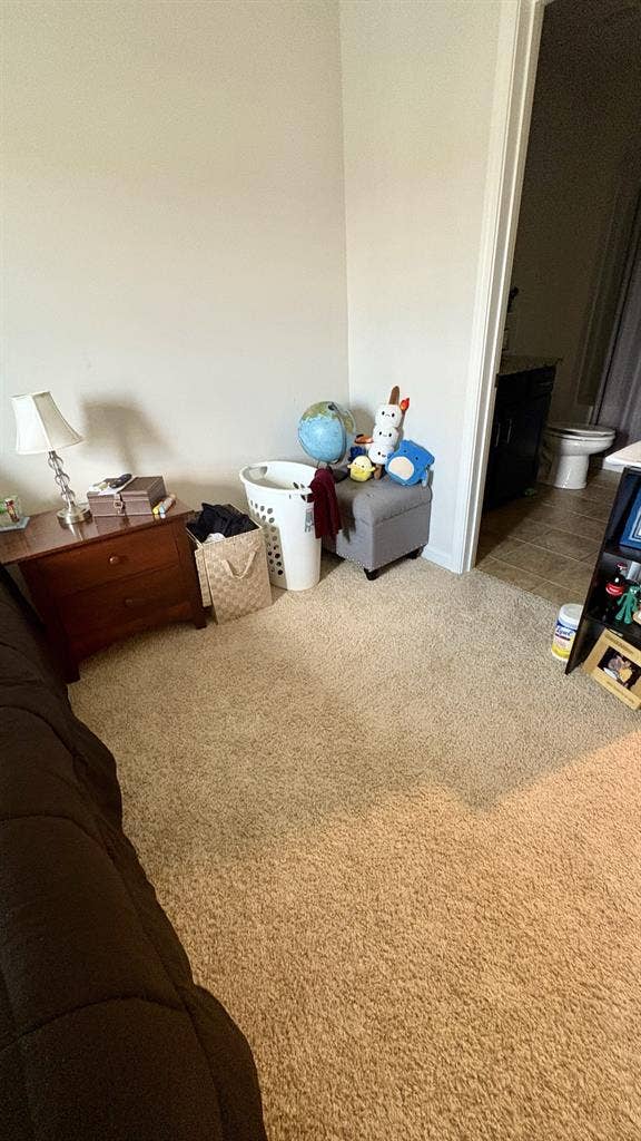 1 Bedroom with attached Bathroom!