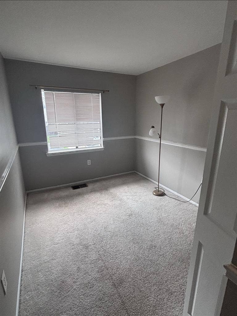 Bedroom in townhome