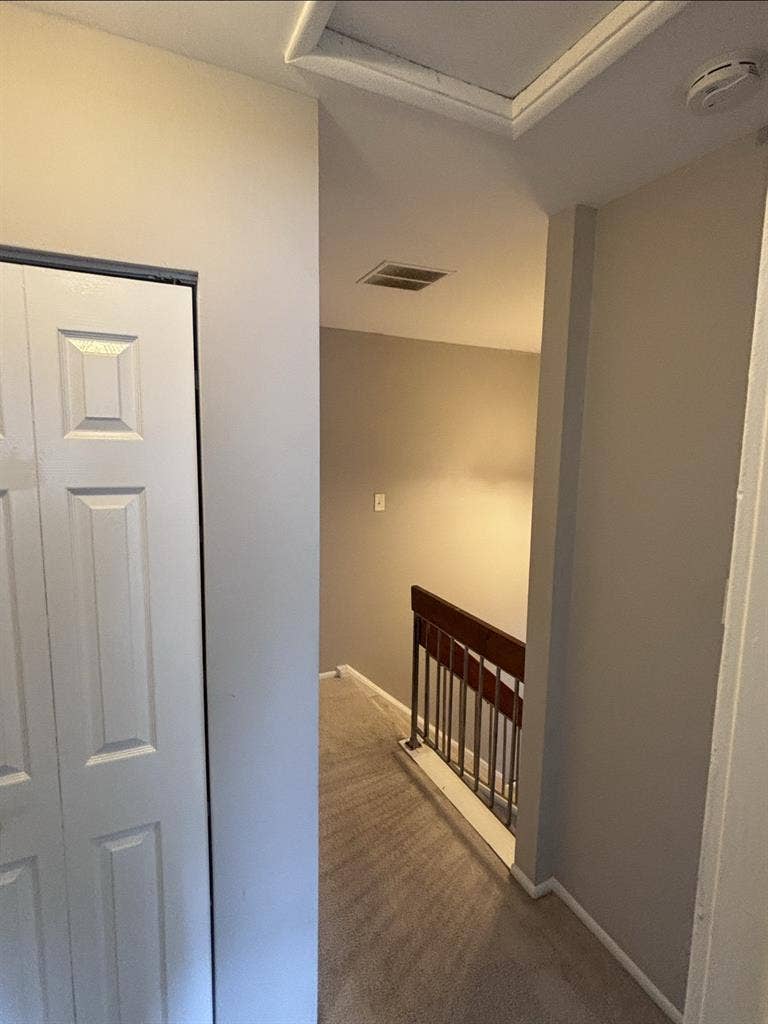 Bedroom in townhome