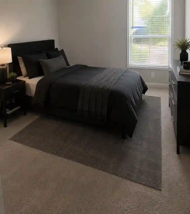 1 bedroom semi furnished