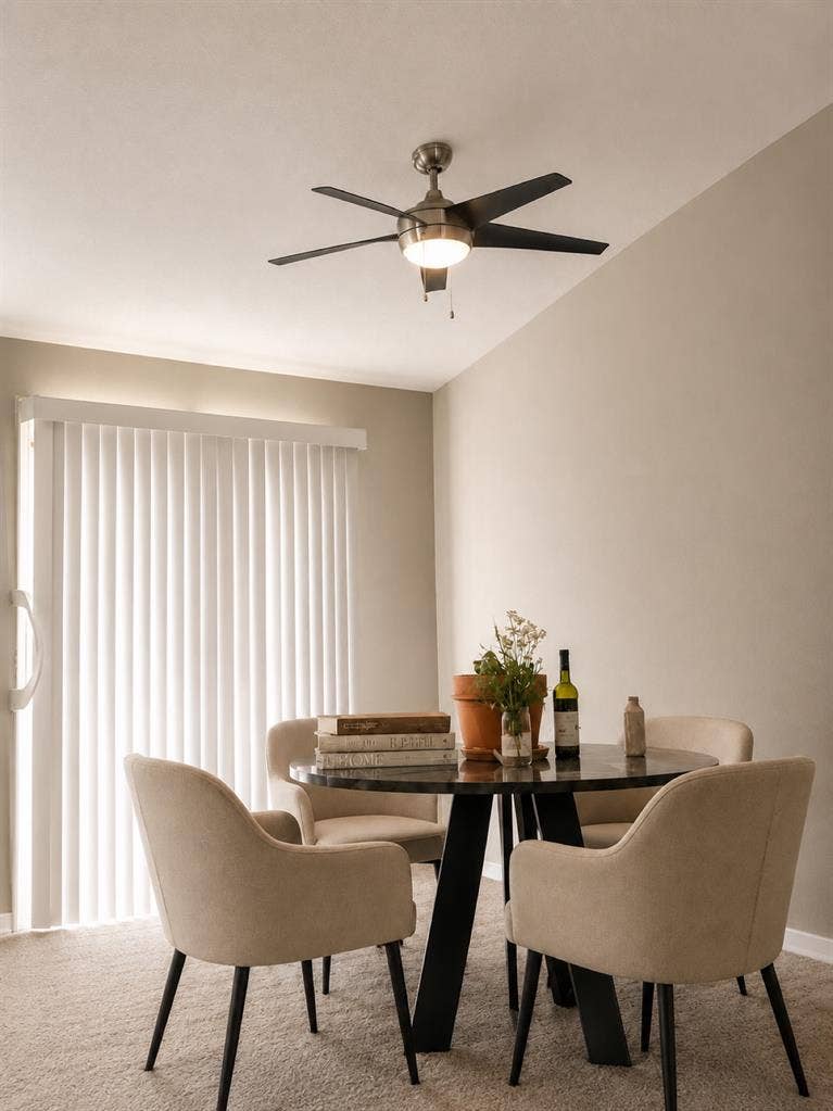 1 bedroom semi furnished